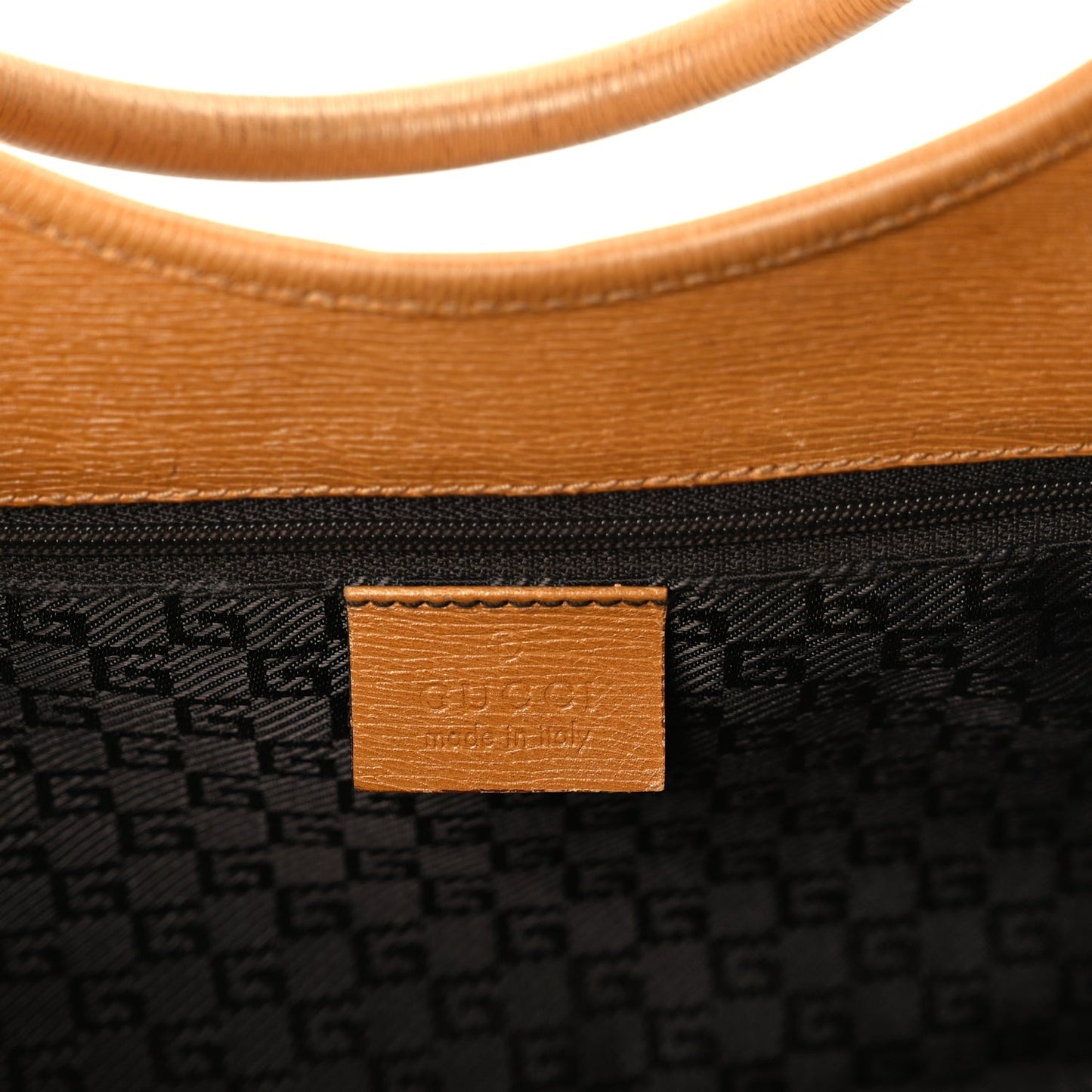 Calfskin Bardot Hobo Tan