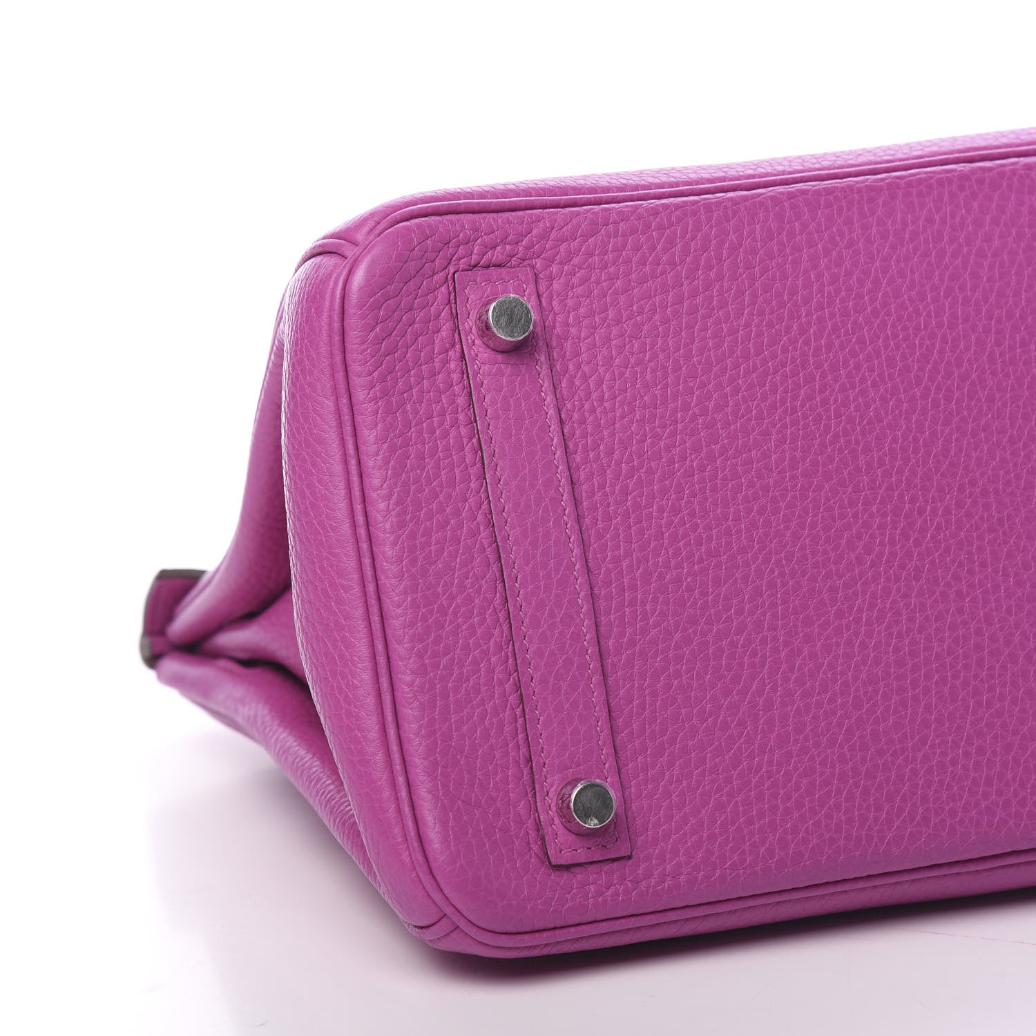 Hermes Taurillon Clemence Birkin 30 Magnolia 8 of 9