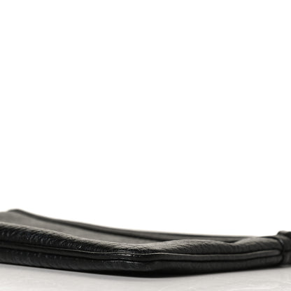 MCM Visetos Anya Shopper Tote Pouch Black 8 of 10