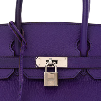 Hermes Epsom BIRKIN 30 Crocus 9 of 11