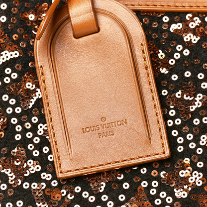 Louis Vuitton Sequin Monogram Sunshine Express North South Gold 8 of 12