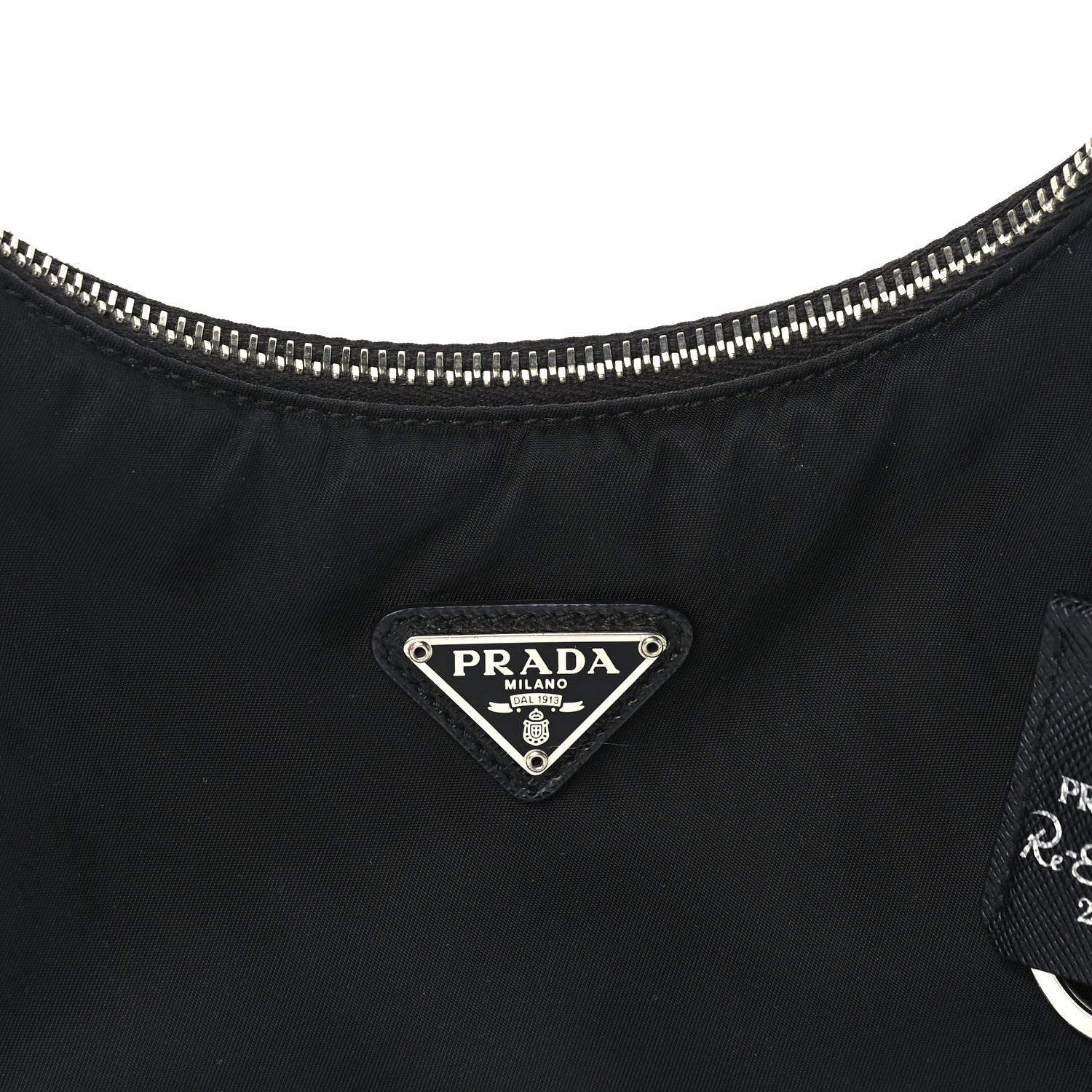 Prada Tessuto Nylon Mini Re-Edition 2000 Bag Black 6 of 7