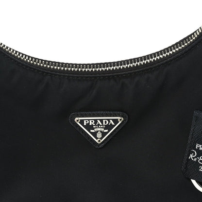 Prada Tessuto Nylon Mini Re-Edition 2000 Bag Black 6 of 7