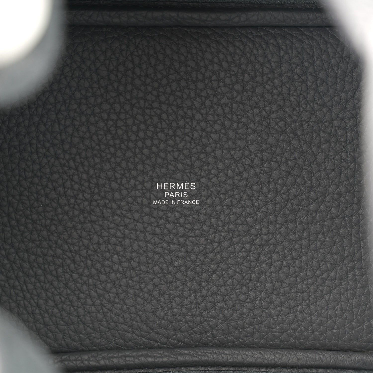 Hermes Taurillon Clemence Swift Eclat Picotin Lock 18 PM Ardoise Gris Platine 5 of 11