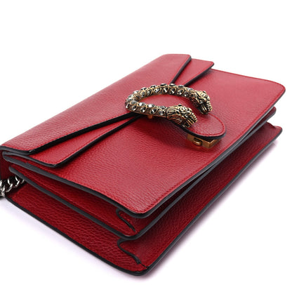 Gucci Dollar Calfskin Swarovski Crystal Small Dionysus Shoulder Bag  Hibiscus Red 7 of 8