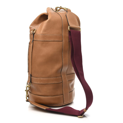 Gucci Soft Washed Calfskin Sling Duffle Biscotto 2 of 10