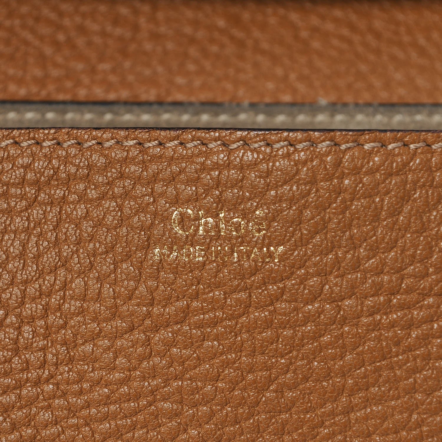 Chloe Grained Lambskin Large Drew Shoulder Bag Caramel 7 of 14