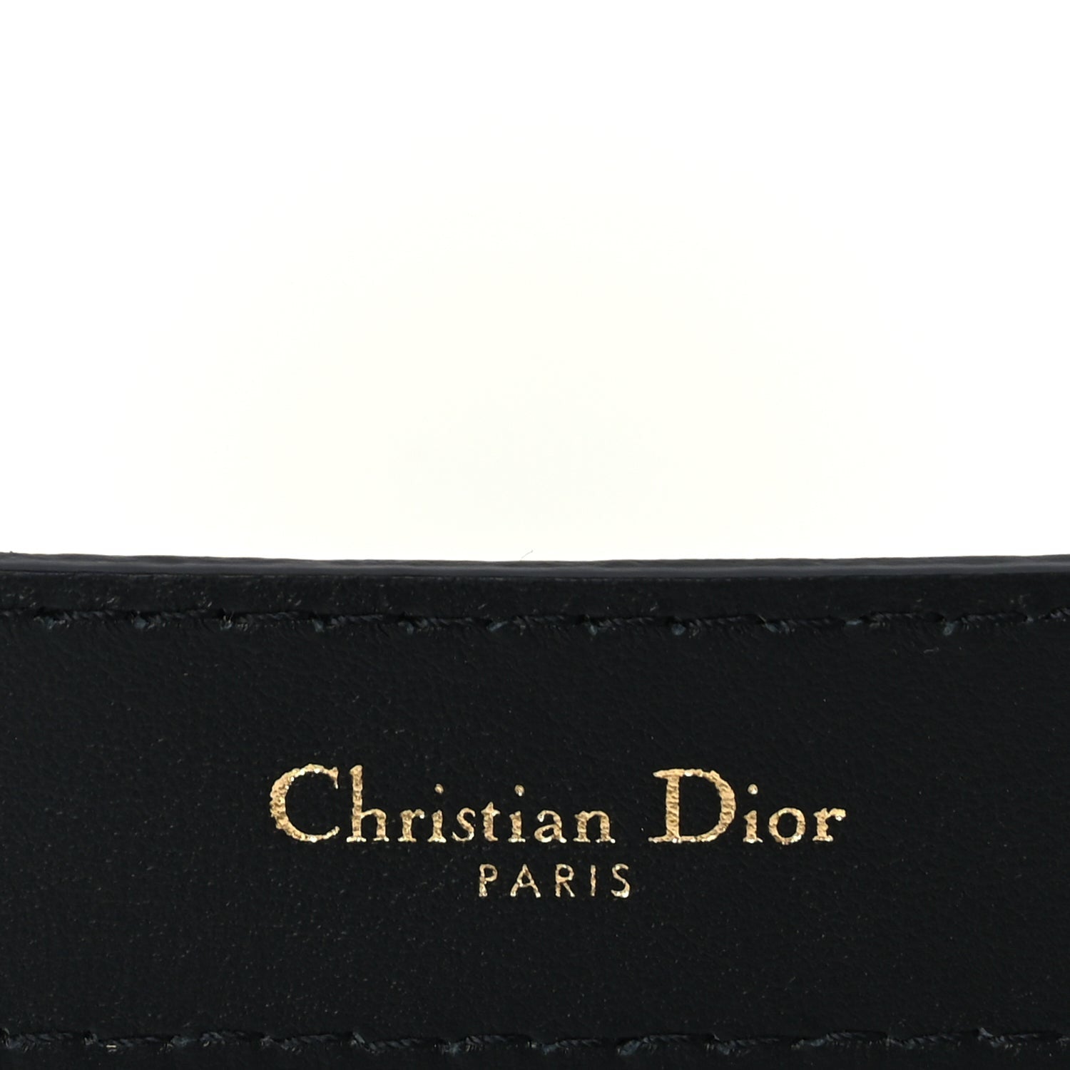 Christian Dior Calfskin D Fence Belt 75 3 of 5