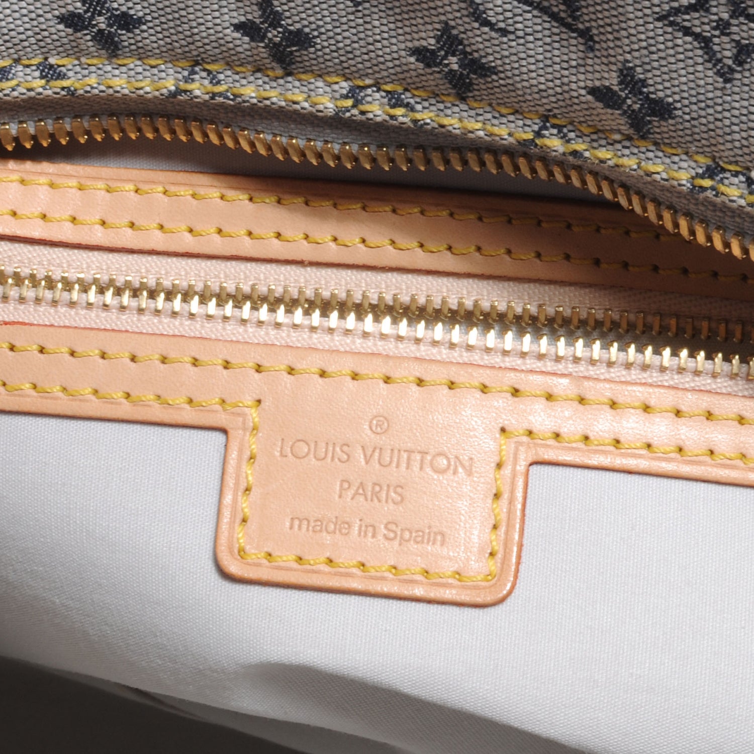 Louis Vuitton Mini Monogram Marie Blue 6 of 7