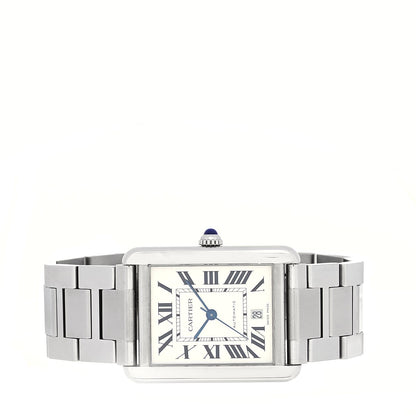 Cartier Stainless Steel 31mm Tank Solo Automatic Watch 2 of 4