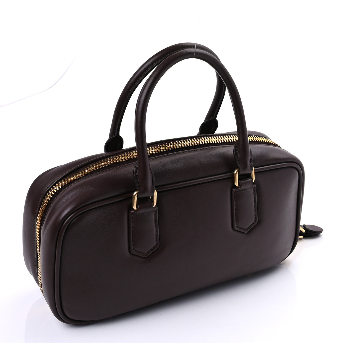 Miu Miu Calfskin Arcadie Top Handle Bag Radica 4 of 16