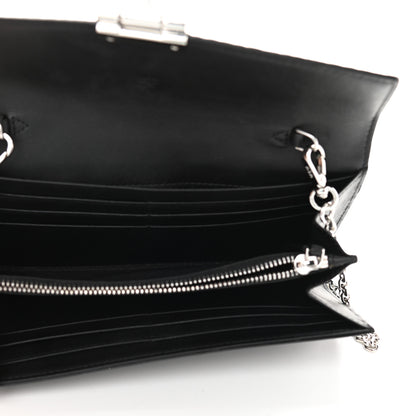 MCM Visetos Large Patricia Wallet On Chain Black 5 of 9