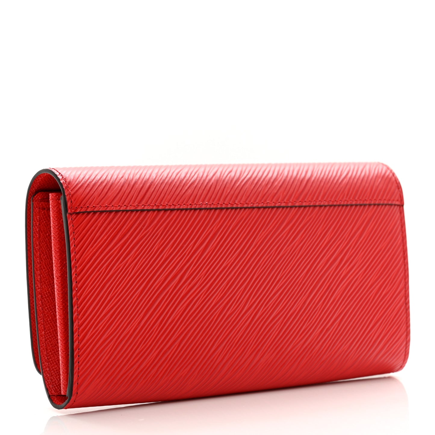 Epi Twist Wallet Coquelicot