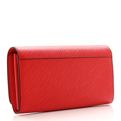 Louis Vuitton Epi Twist Wallet Coquelicot 3 of 7
