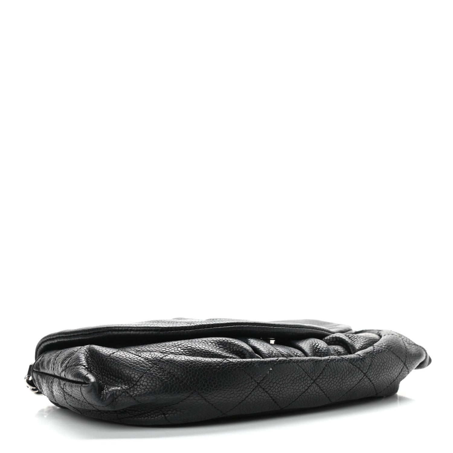 Chanel Caviar Half Moon Wallet On Chain WOC Black 4 of 12