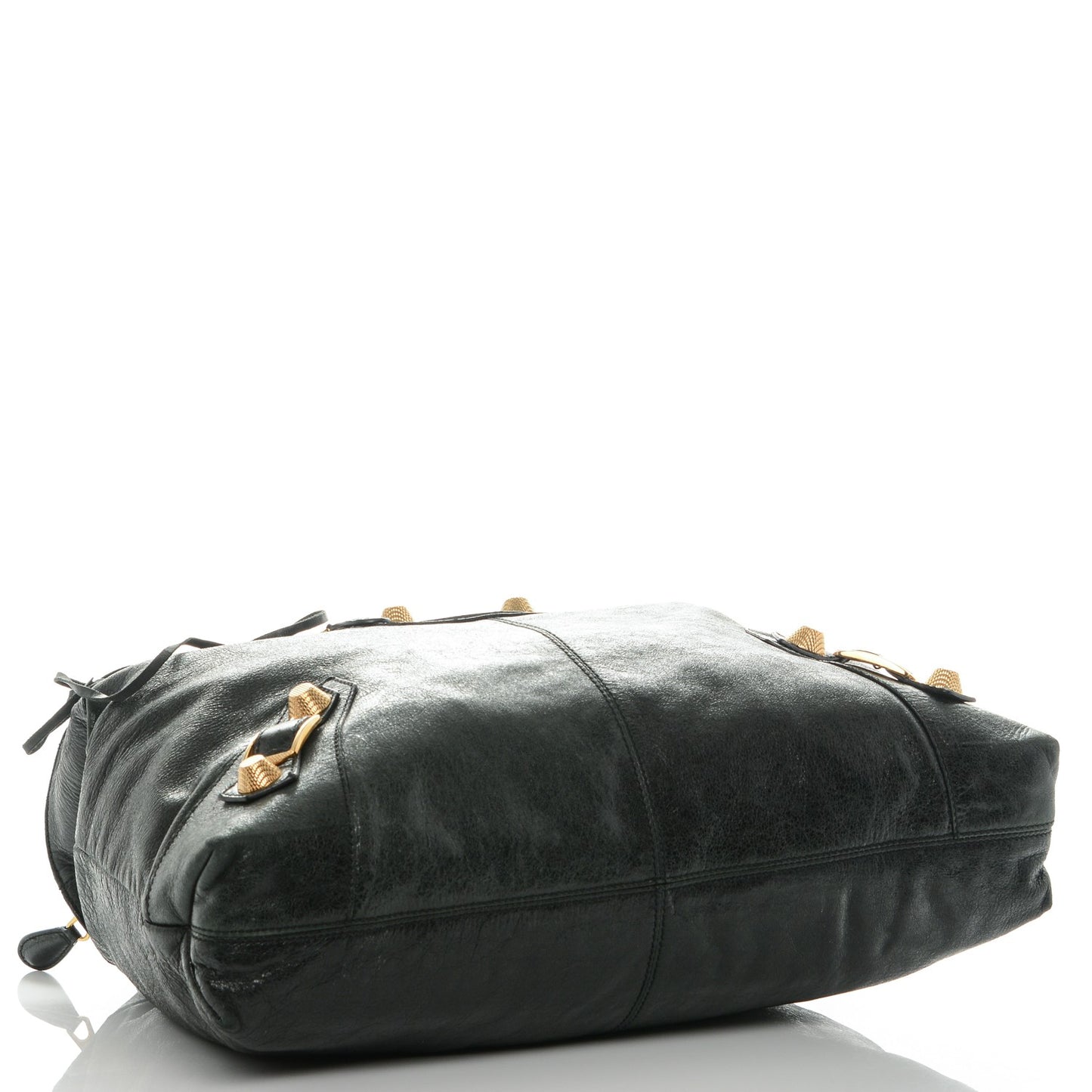 Agneau Giant 21 Gold Hardware Brief Black