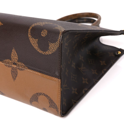 Louis Vuitton Reverse Monogram Giant Onthego MM 7 of 9