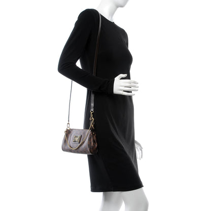 Louis Vuitton Damier Ebene Eva Clutch 2 of 8