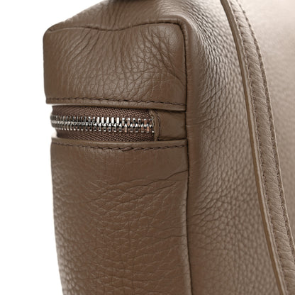 Loro Piana Grained Calfskin Extra Pocket L23.5 Backpack Warm Mastic 11 of 13