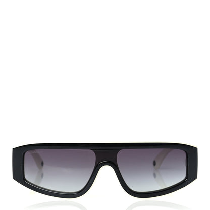 Chanel Acetate Cat Eye Sunglasses 6057 Black White 2 of 7
