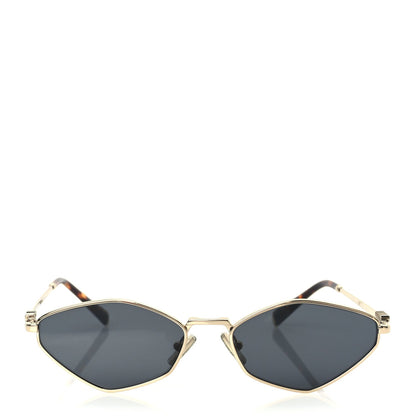 Miu Miu Metal Sunglasses MU 56ZS Gold Grey 2 of 7