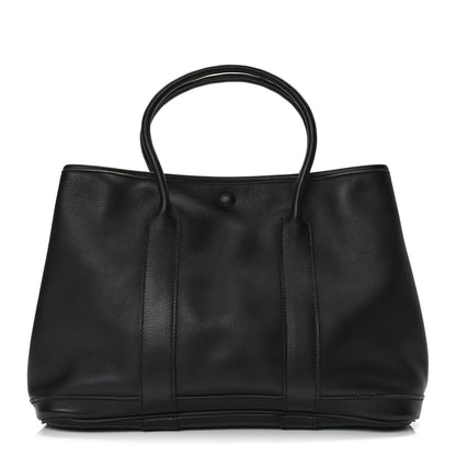 Hermes Swift Scattered Letters Twilly Garden Party 30 TPM Black Noir 1 of 8