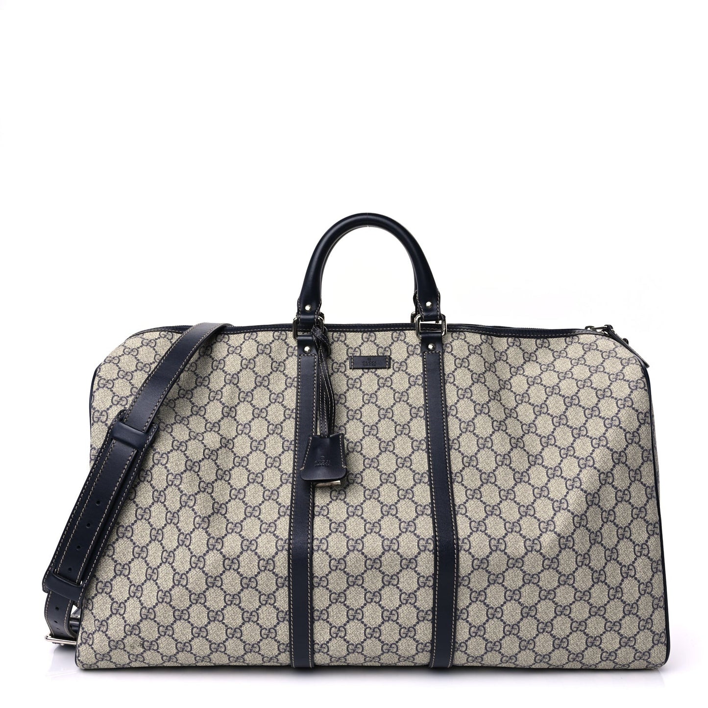 Plus Monogram Large Carry On Duffle Bag  Navy
