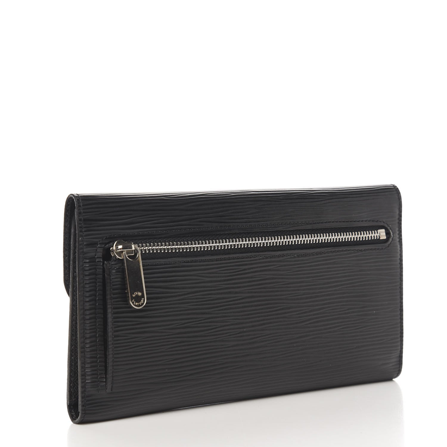 Louis Vuitton Epi Eugenie Wallet Black 2 of 8