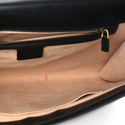 Gucci Calfskin Matelasse GG Marmont Clutch Black 5 of 10