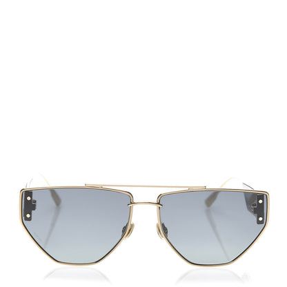 Christian Dior Clan 2 Aviator Sunglasses Black Gold 2 of 6