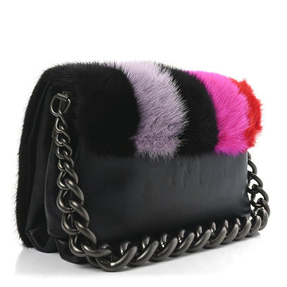 Versace Mink Palazzo Sultan Shoulder Bag Multicolor 3 of 7