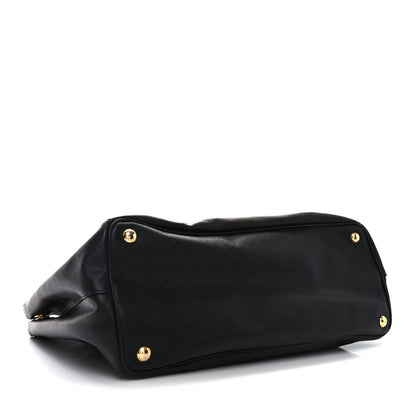 Prada Saffiano Lux Large Galleria Double Zip Tote Black 4 of 7