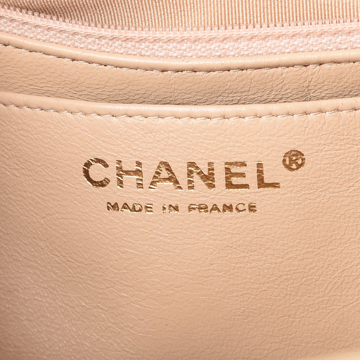 Chanel Caviar Quilted Jumbo Single Flap Beige Clair 7 of 11