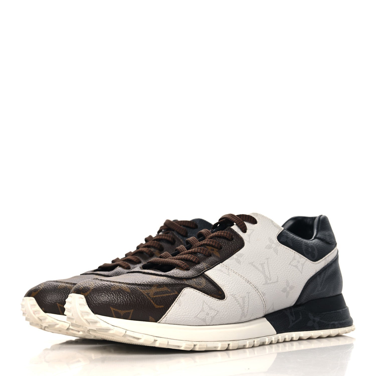 Louis Vuitton Monogram Mix Mens Run Away Sneakers Ebene 4 of 7