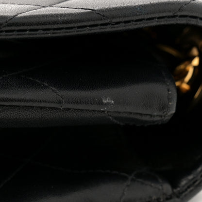 Chanel Lambskin Quilted XL Jumbo Single Flap Black 14 of 14