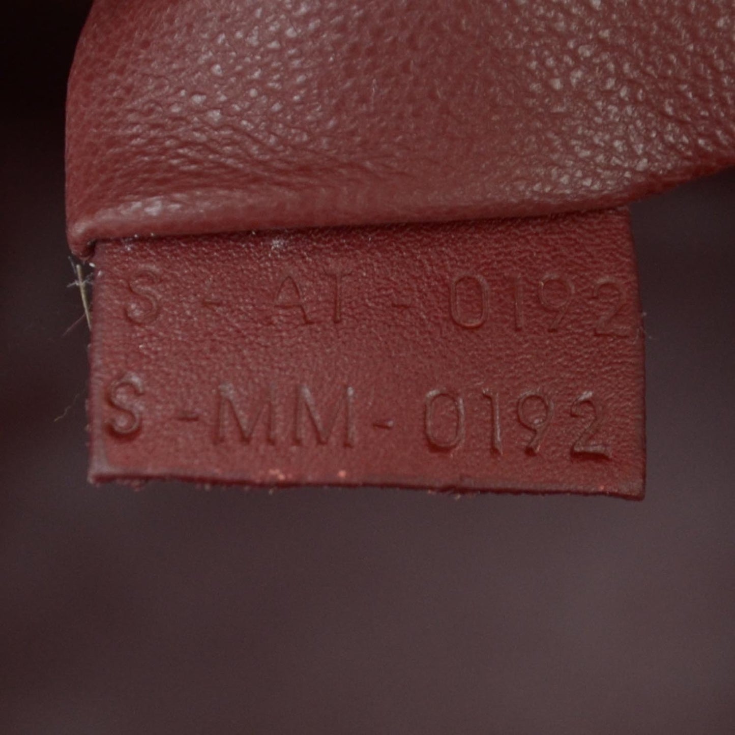 Smooth Calfskin Mini Luggage Bag Red