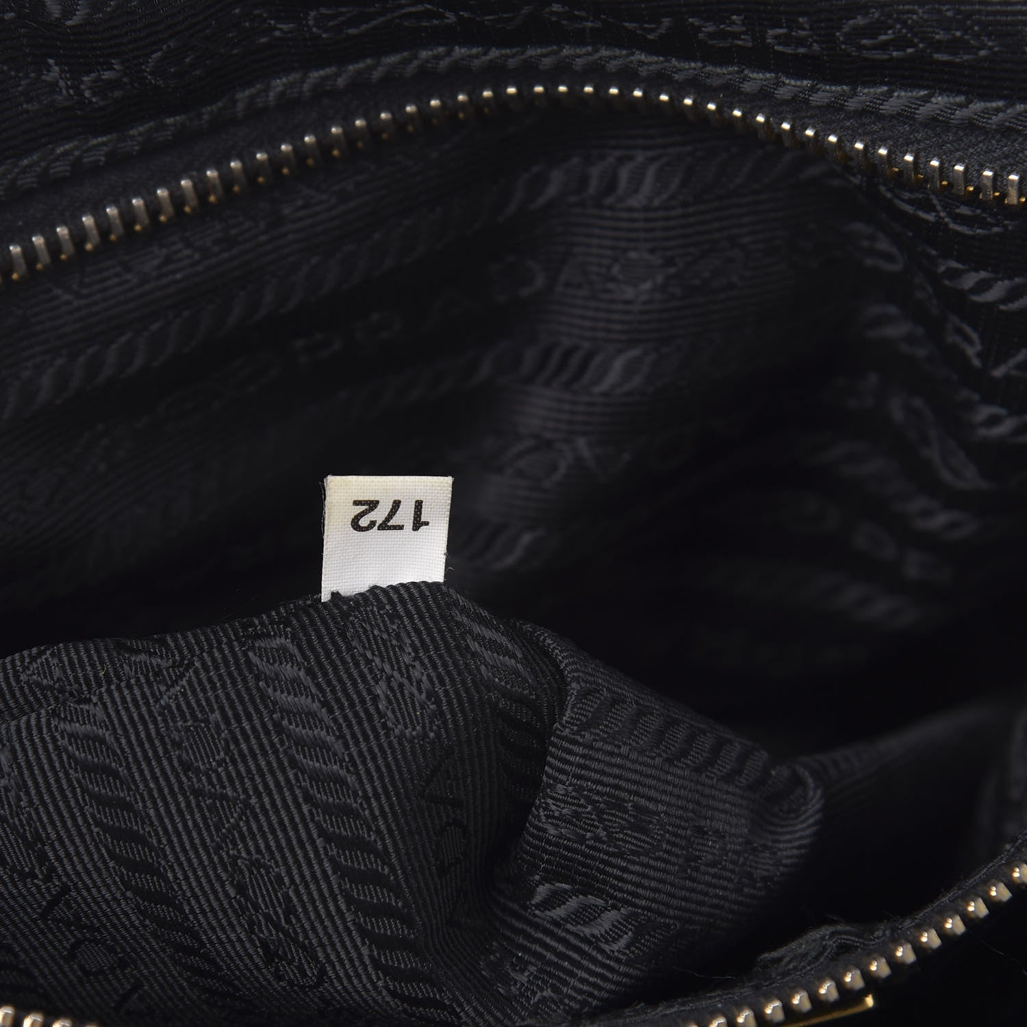 Prada Saffiano Tessuto Nylon Tote Black 7 of 11