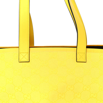Gucci Supreme Canvas Totissima Small Tote Yellow 5 of 7