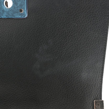 Chanel Goatskin Quilted Patent Medium Duo Boy Flap Black 11 of 12