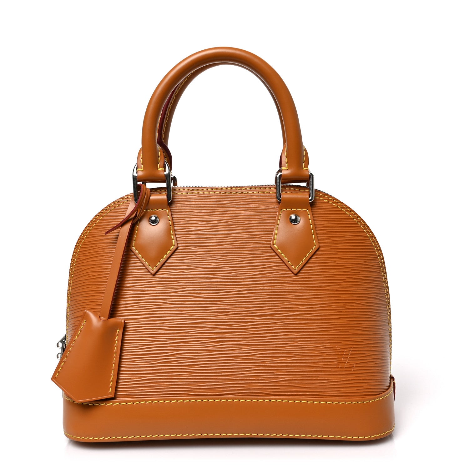 Louis Vuitton Epi Jacquard Alma BB Honey Gold 3 of 17