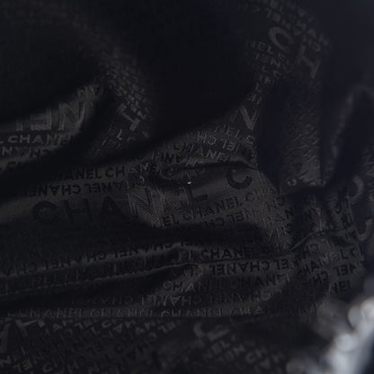 Chanel Vinyl XL Coco Cabas Black 10 of 11