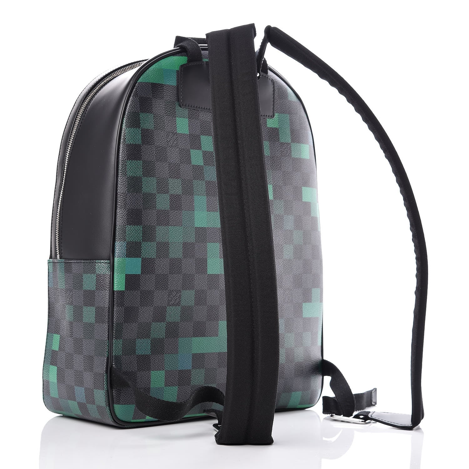 Louis Vuitton Damier Graphite Pixel Josh Backpack Vert 3 of 9