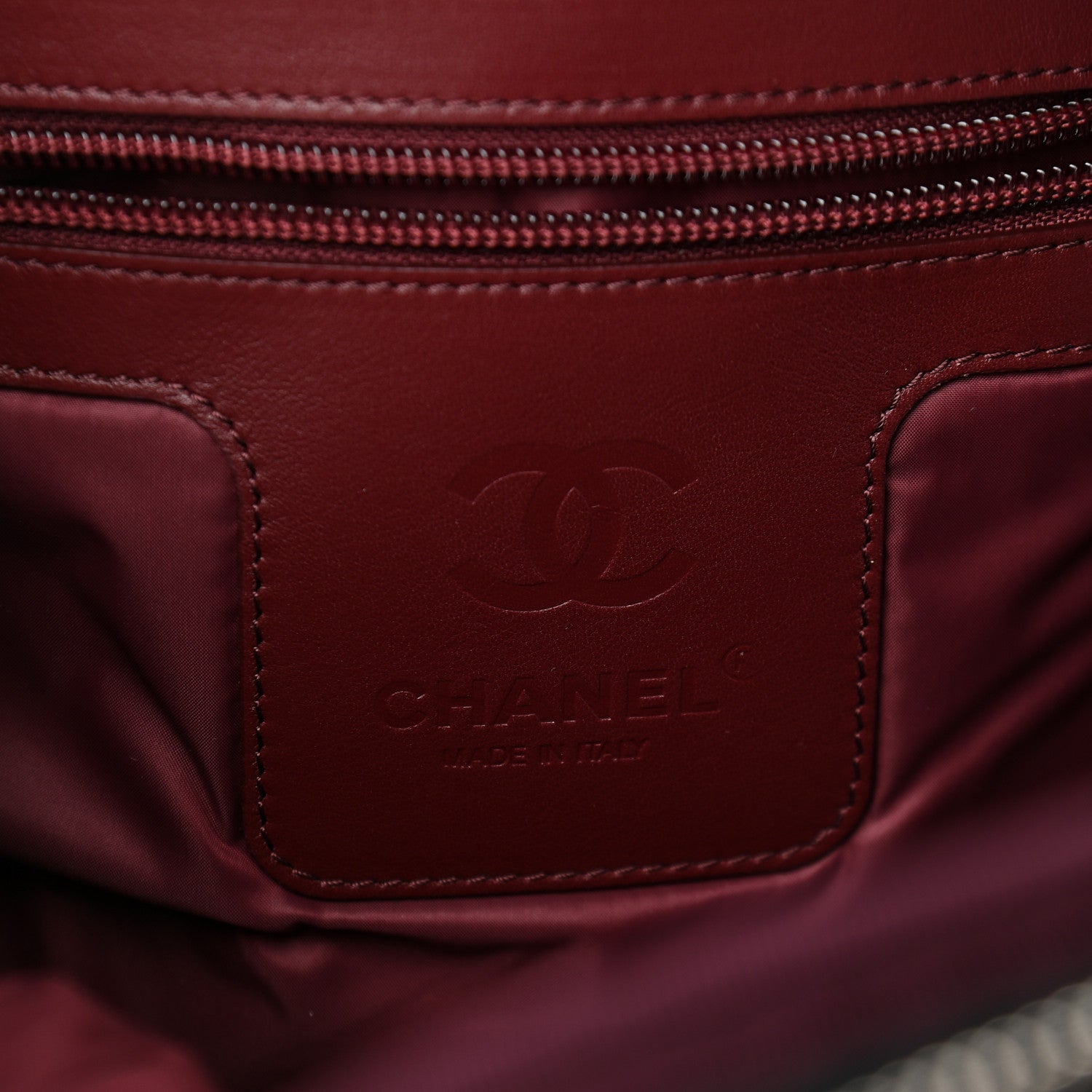 Chanel Nylon Quilted Coco Cocoon Backpack Black 5 of 8