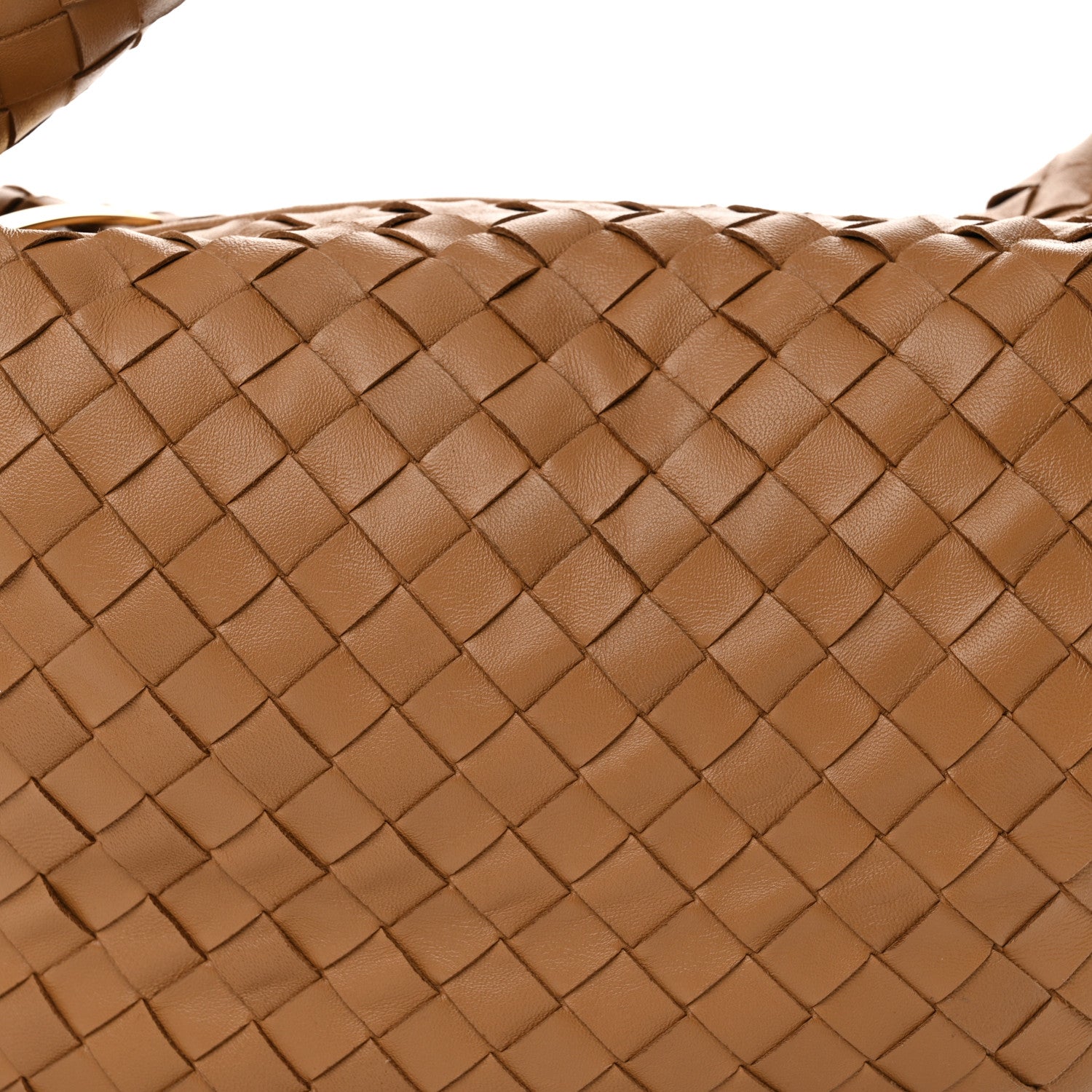 Bottega Veneta Nappa Intrecciato Teen Jodie Hobo Caramel 7 of 9