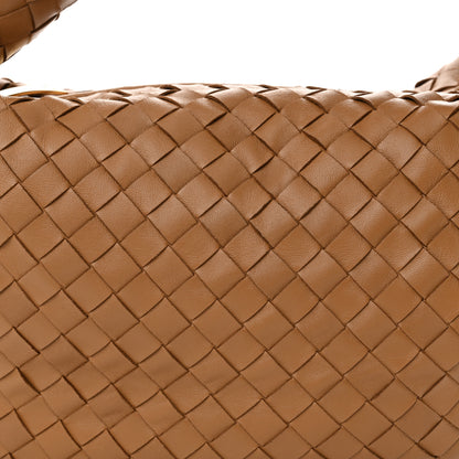 Bottega Veneta Nappa Intrecciato Teen Jodie Hobo Caramel 7 of 9