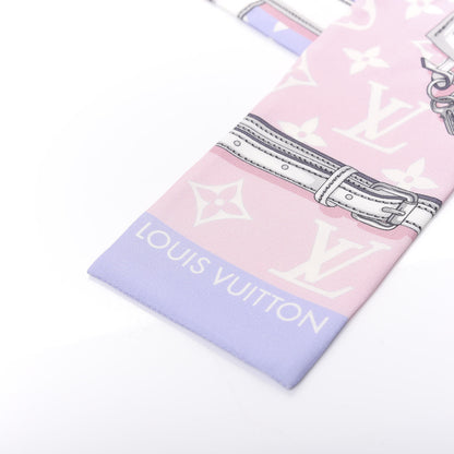 Louis Vuitton Silk Monogram Escale Confidential Bandeau Pink 2 of 5