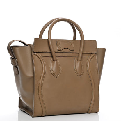 Celine Smooth Calfskin Mini Luggage Camel 3 of 12