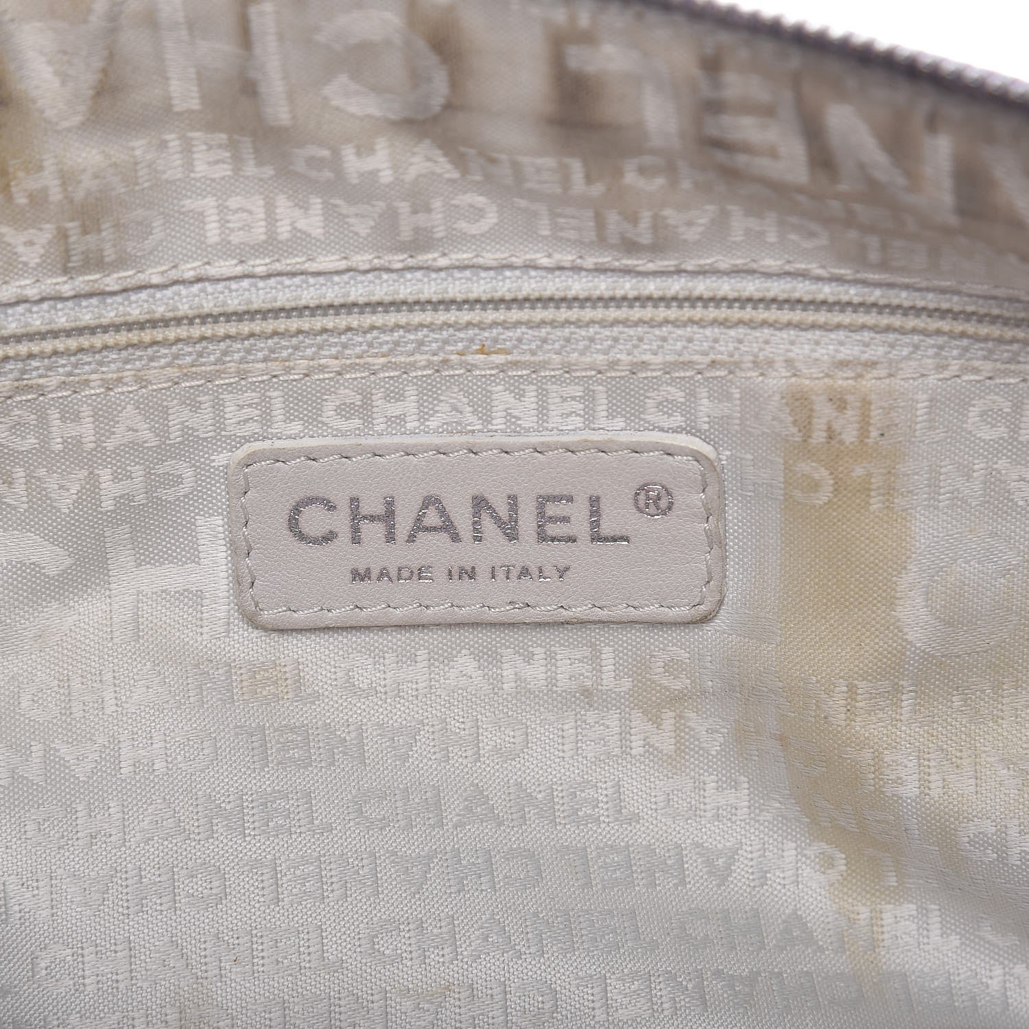 Chanel Caviar Square Stitched Tote Purple 6 of 16
