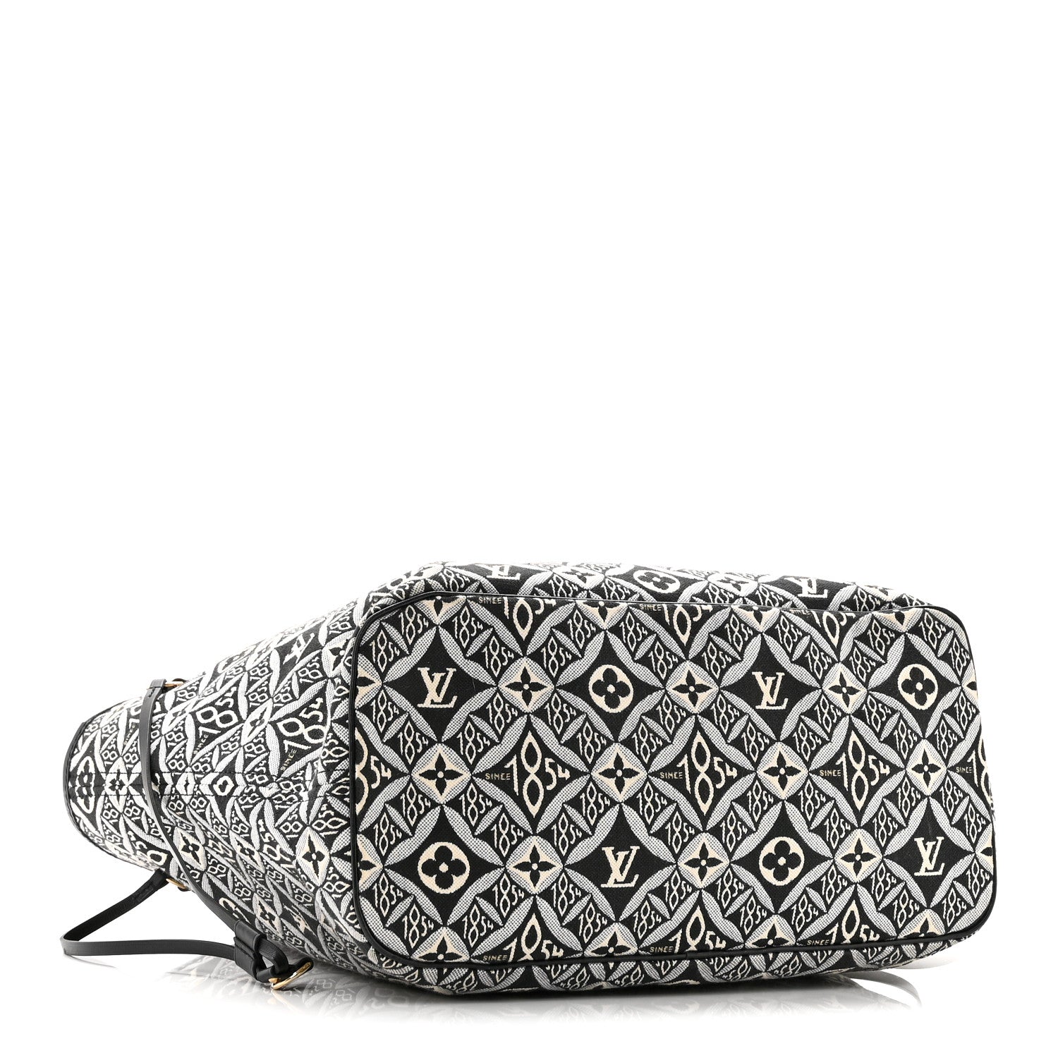 Louis Vuitton Jacquard Since 1854 Neverfull MM Grey 5 of 10