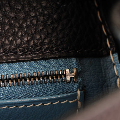 Hermes Togo Kelly Retourne 28 Indigo Blue Jean 20 of 25